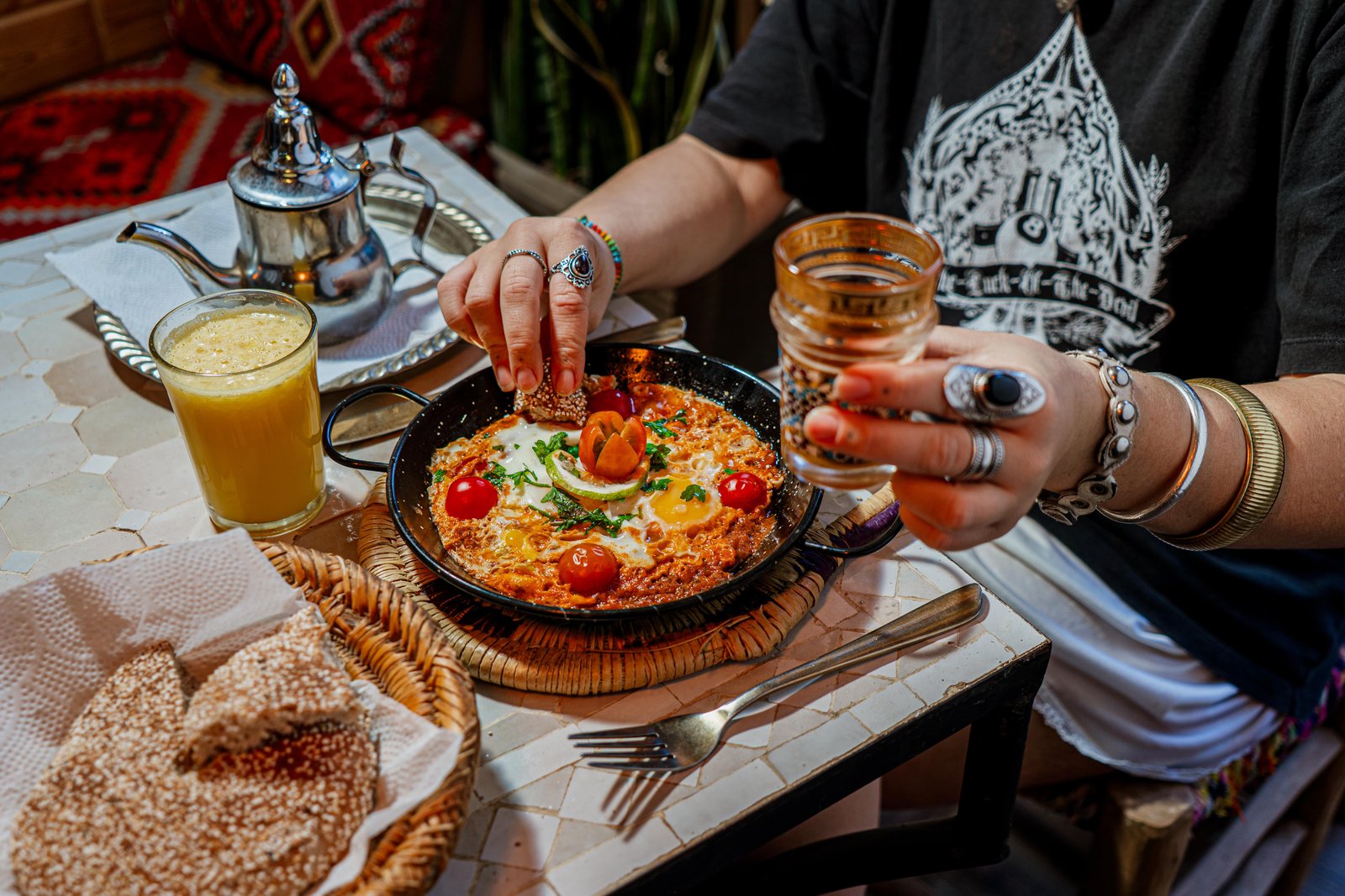 where to eat in Tamraght Moroccan restaurant